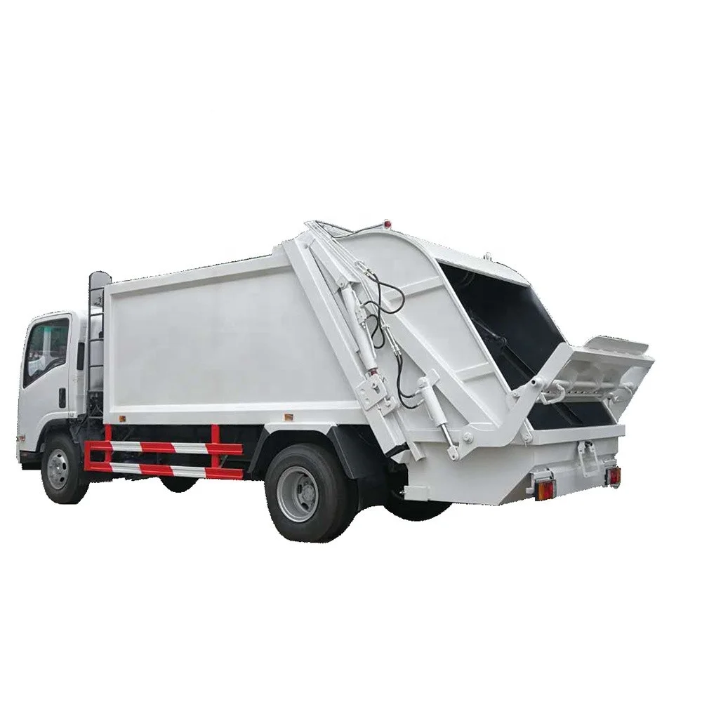 
manufacturers ISUZ-U refuse collector truck price small garbage compactor trucks 
