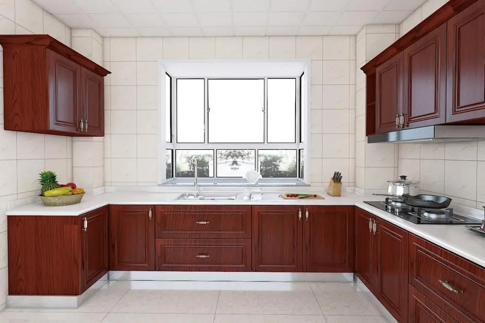 hot sale melamine kitchen cabinet designs for furniture cabinet made in China