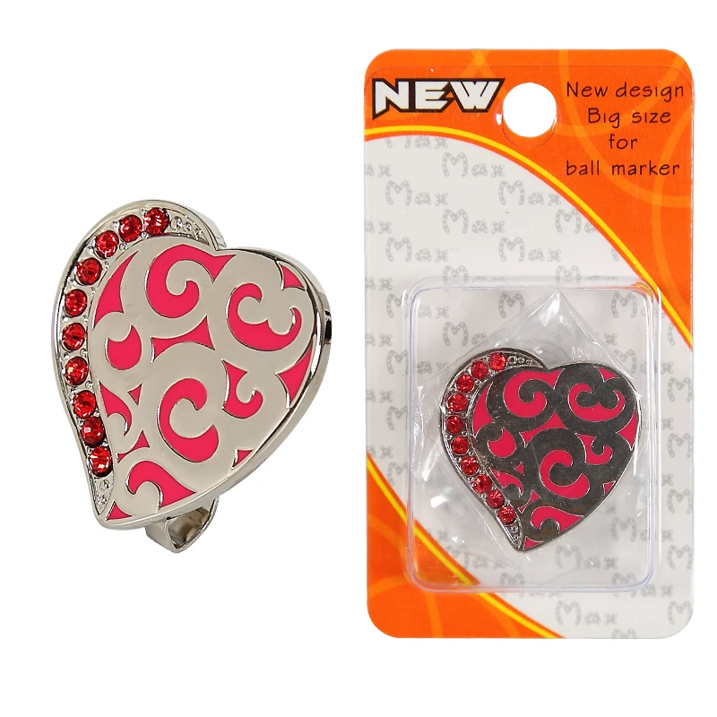 
Hot Selling Golf Ball Marker Magnetic Golf Hat Clip 