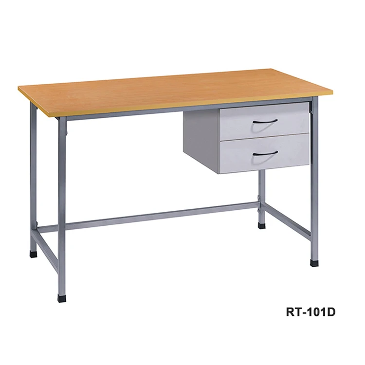 (Furniture) Two seater school desk /Student steel table for school   Cambodia