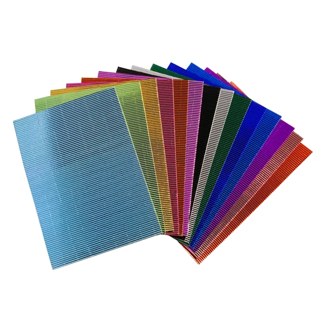 Металлическая гофрированная бумага