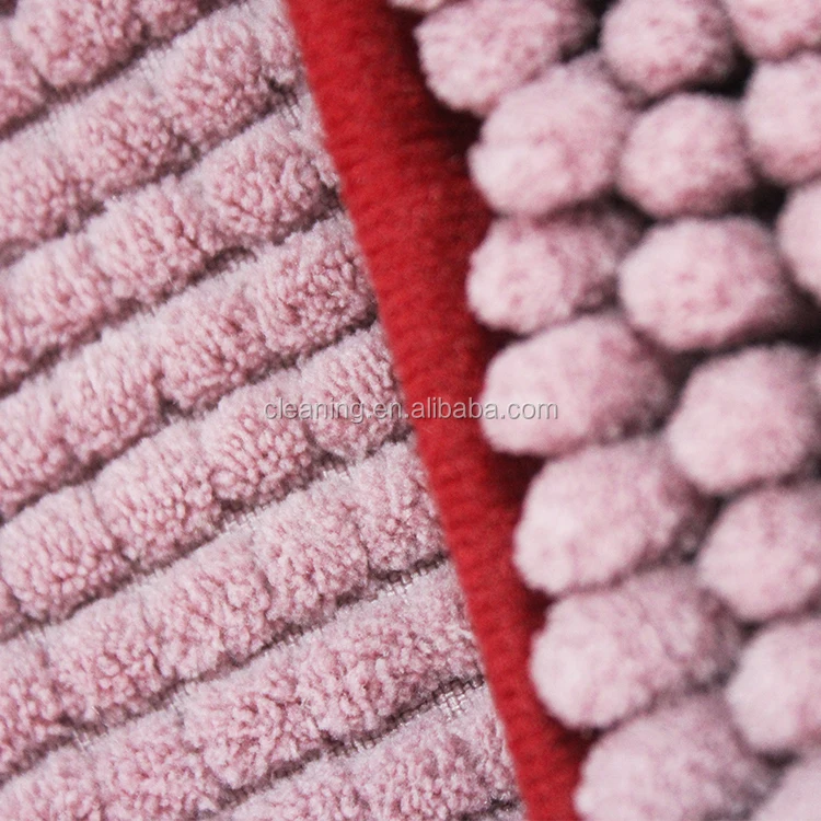 Ultra Absorbent Soft Quick Drying Dog Microfiber Chenille Cleaning Towel for Pet