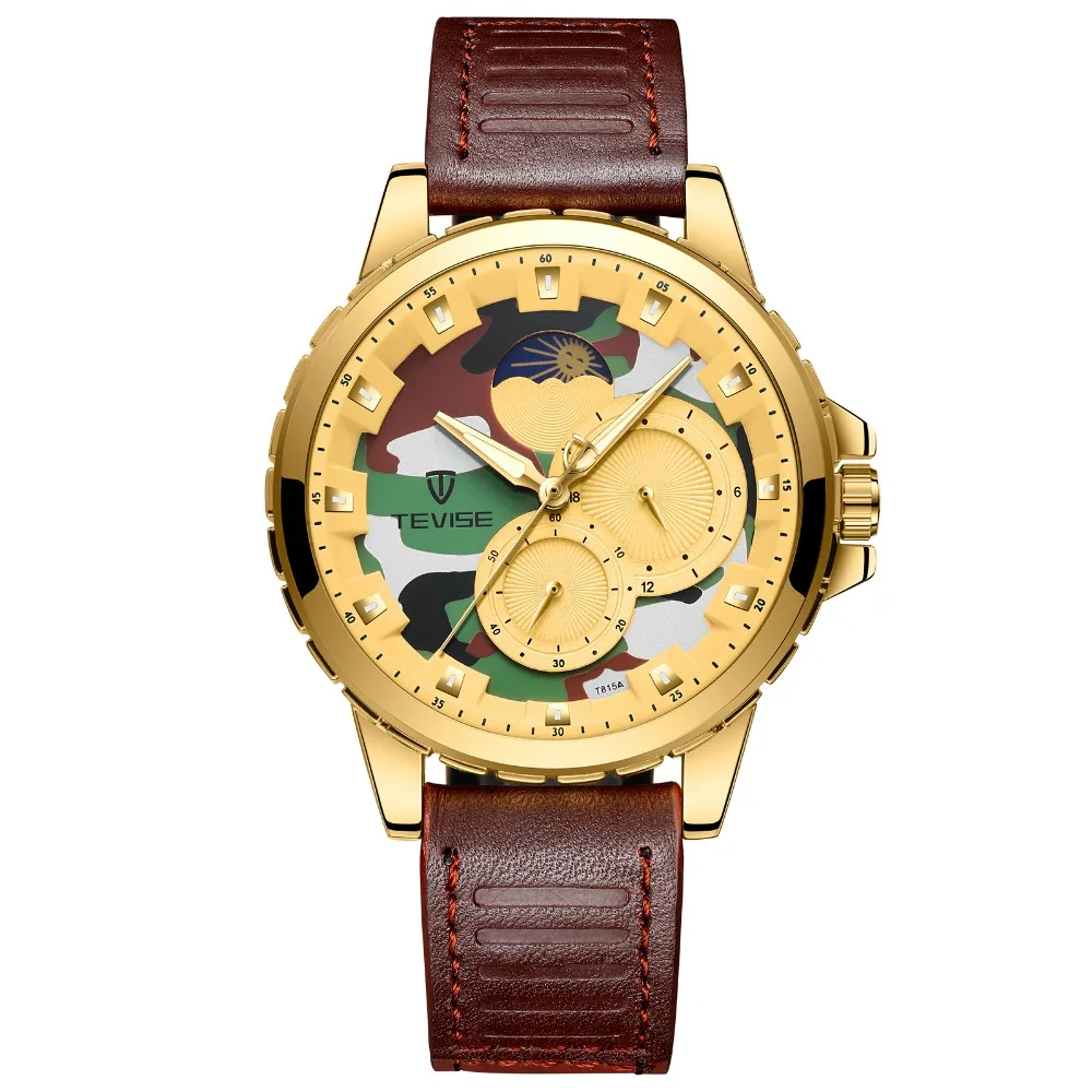 Tevise T815 automatic sport wrist chronometer watch