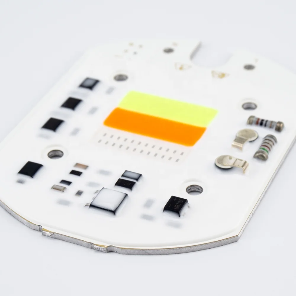 Светодиодные чипы 220 В COB 30 Вт, автоматическое изменение цвета RGB для садового наружного ландшафтного освещения