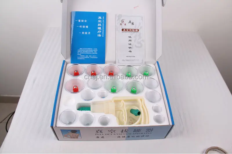 24 pcs Cupping/ Chinese Traditional massage cupping set/Medical Cupping Jar