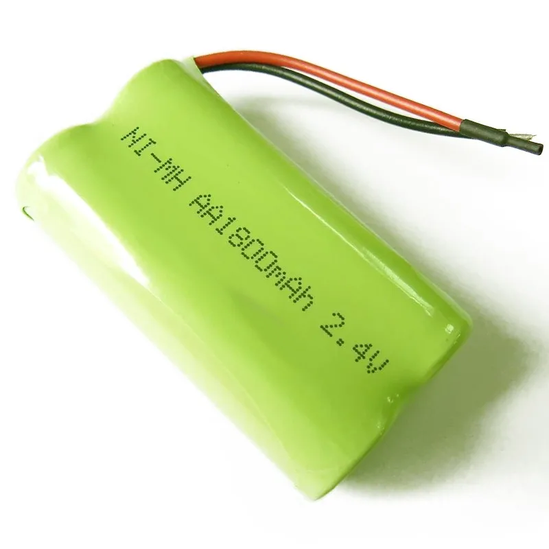 China factory customized long life solar battery 500mah AA nicd nimh battery 2.4v 4.8V 9.6V 12V battery pack