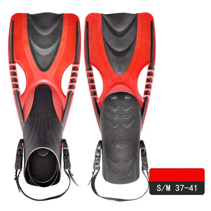 
Adjustable Swim Fins High Quality long blade Scuba diving Flippers for Adult 