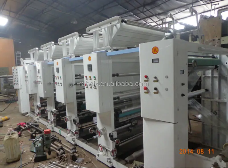 ASY-4600A  plastic film 4 color rotogravure printing machine