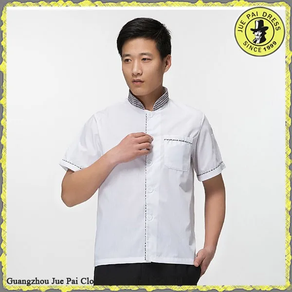 Modern Unisex Indian Restaurant Kitchen Uniforms For Chef