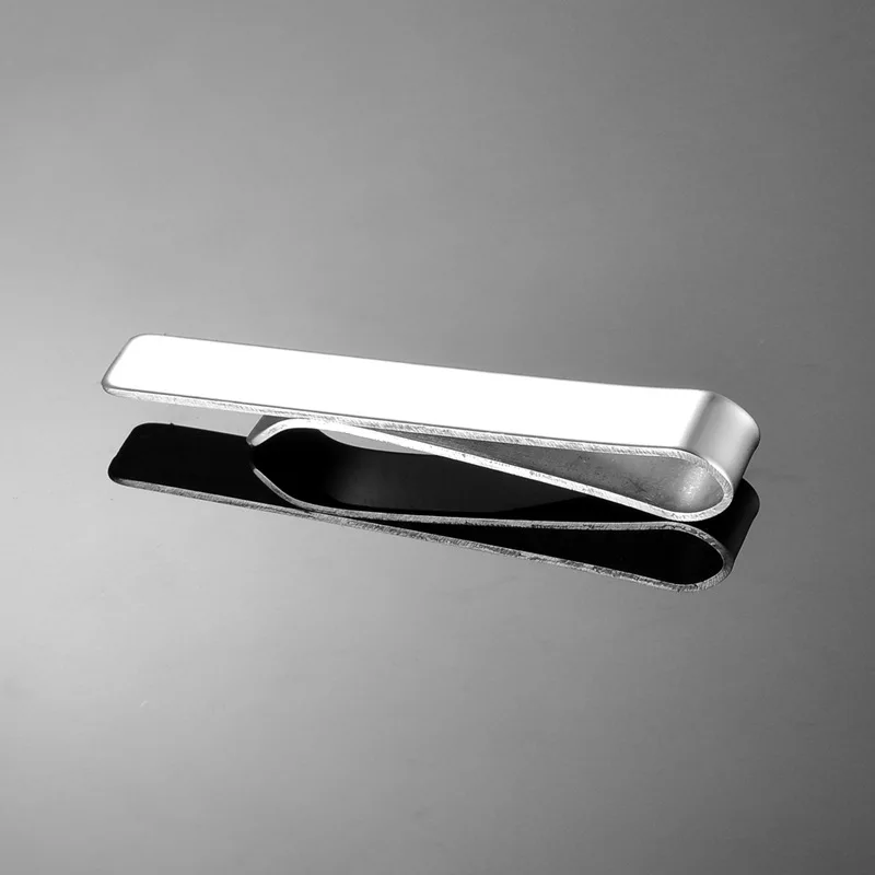 Factory delivery price jewelry cheap tie stainless steel retaining clip