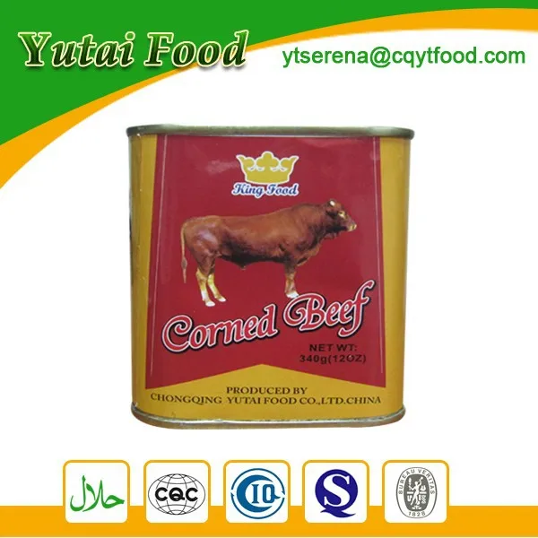 
Ready to Eat Tang Brand Tinned Corned Beef 
