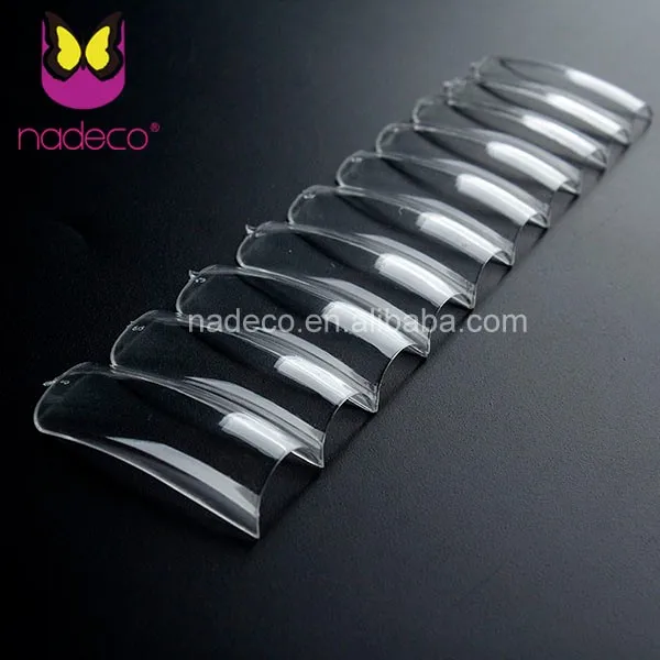 Красивые Заводские накладные ногти Натурального Цвета квадратной формы 500 шт.