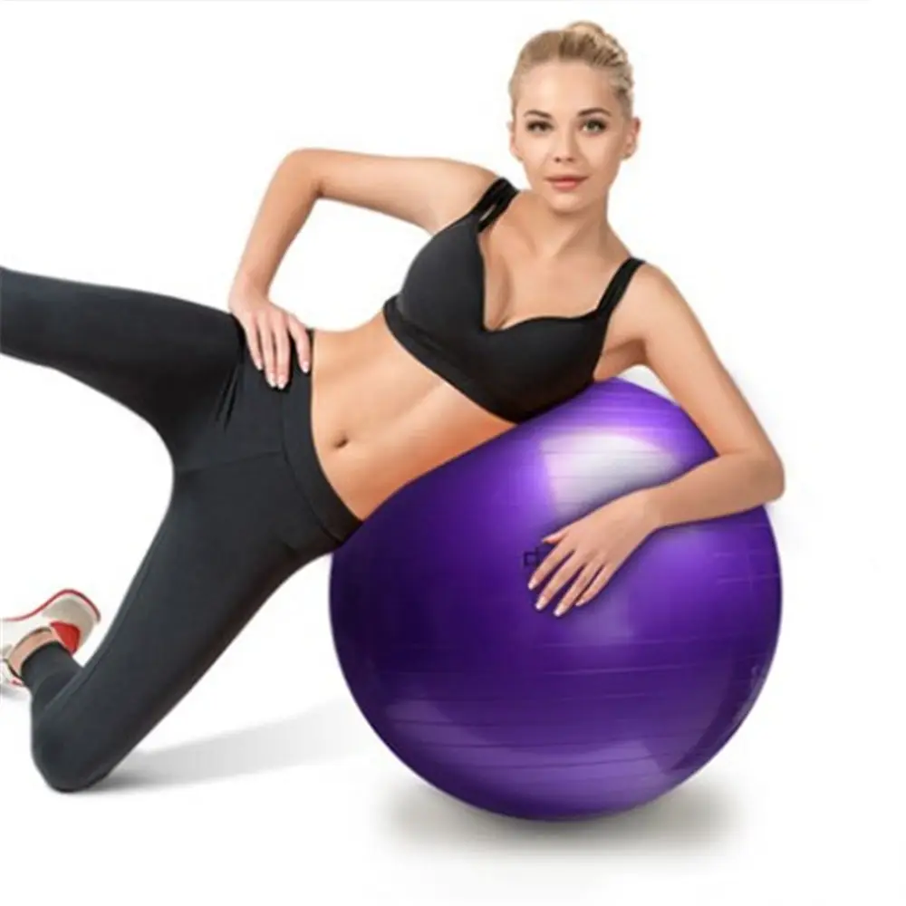 High quality color yoga ball PVC explosion-proof balance exercise ball