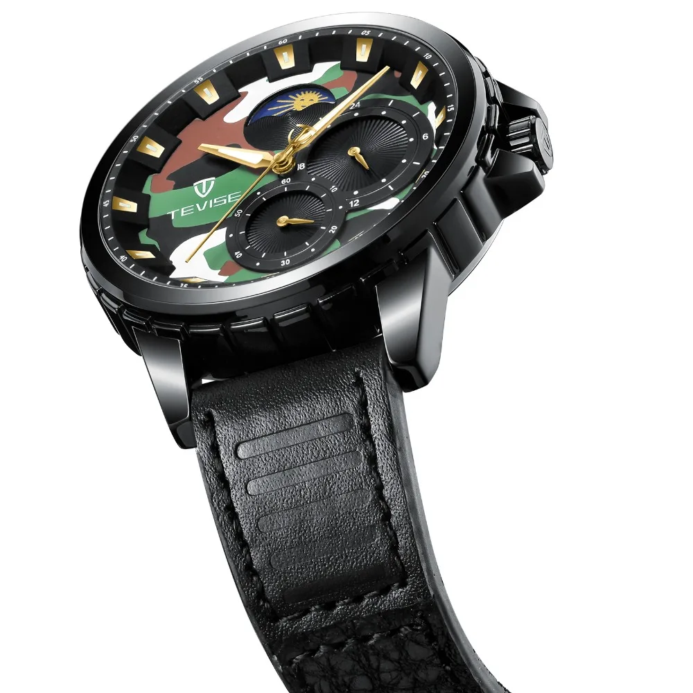 Tevise T815 automatic sport wrist chronometer watch