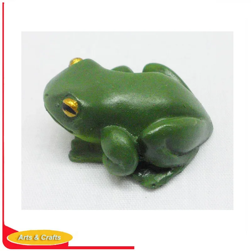 Resin Mini frog statue