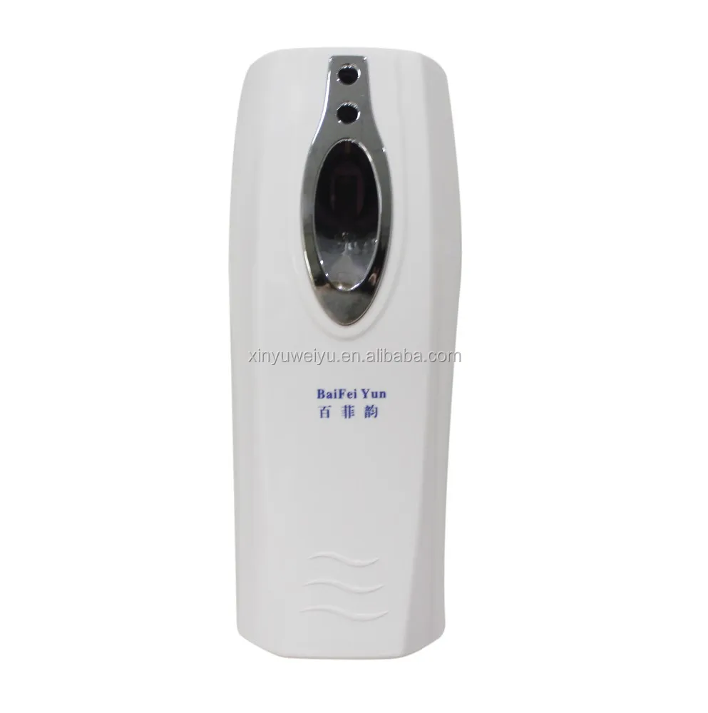 China manufacturer LED air freshener perfume fragrance spray dispenser for hotel toilet