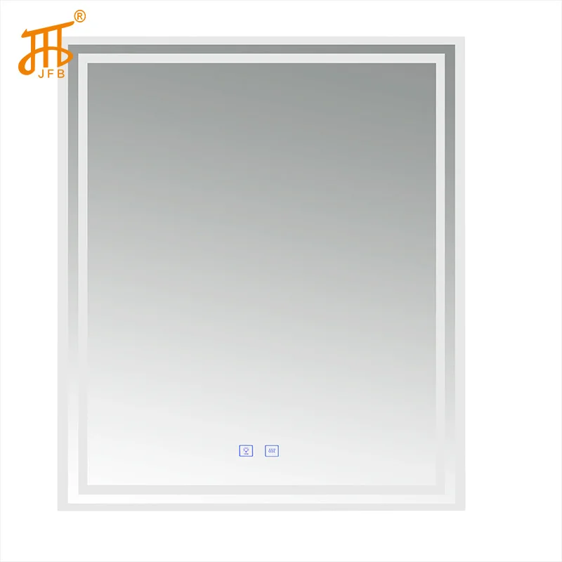 
Mirror Cabinet With Socket + Light Switch Sensor + Fog Demister bright white leds 