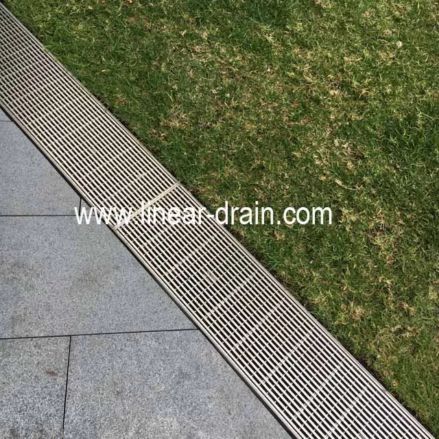 SS Polymer U-Channel Drain