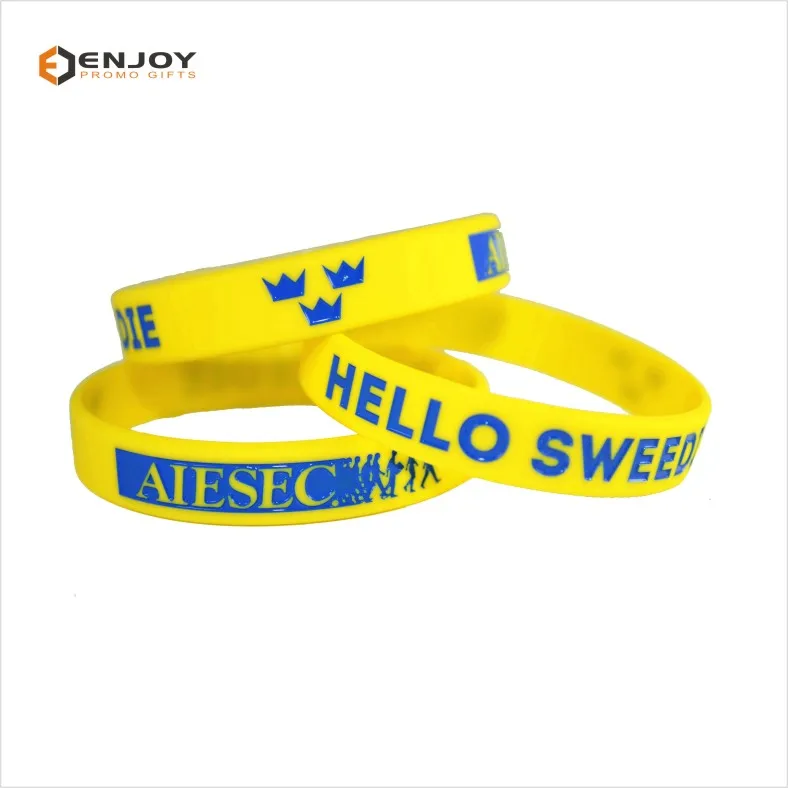 Customized Top Quality Promotional Silicone Wristband