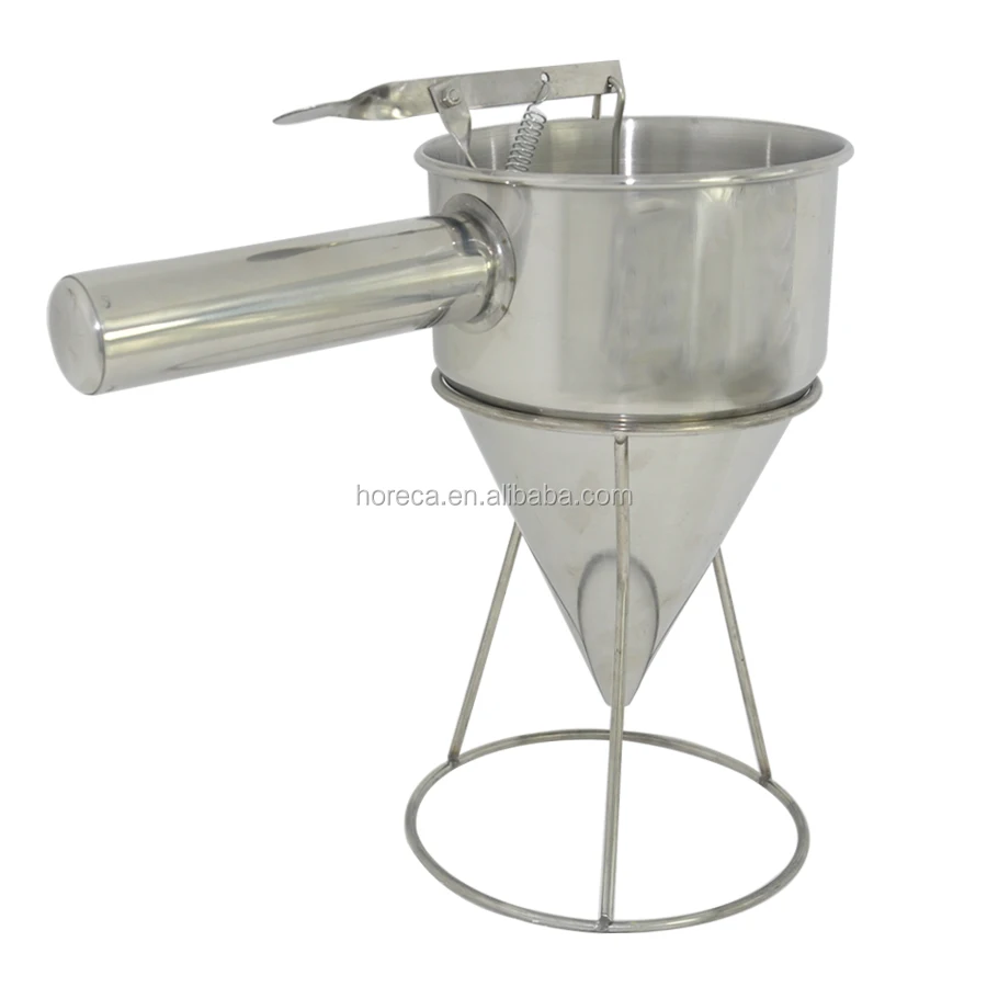
Cooking equipment confectionery funnel stainless steel conical hopper 