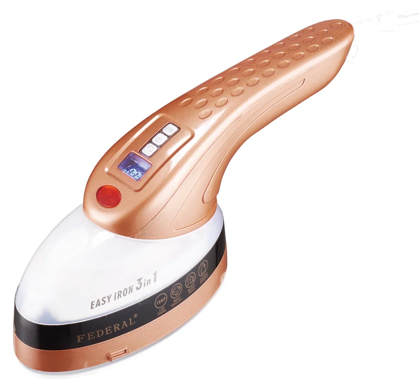 
2021 Portable Steamer Steam Generator LCD Display Ceramic Soleplate 