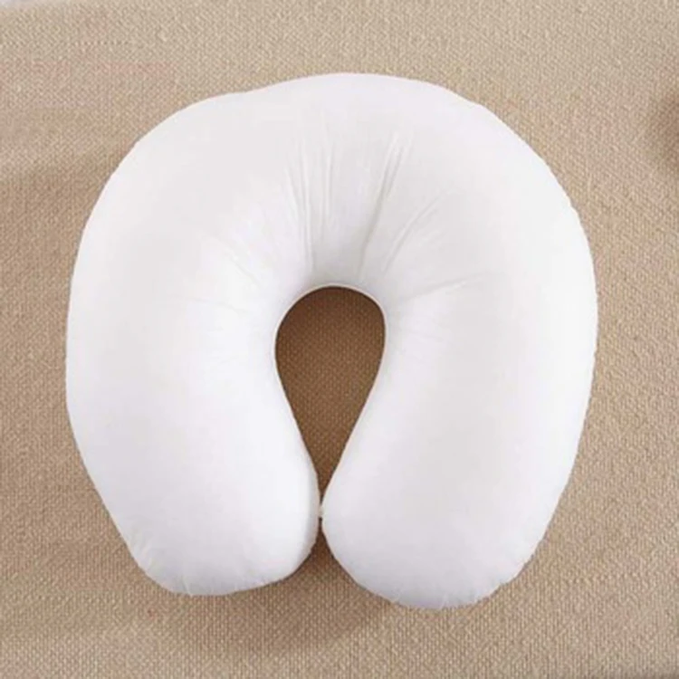 
100% polyester non woven fabric u shape neck pillow for travel 