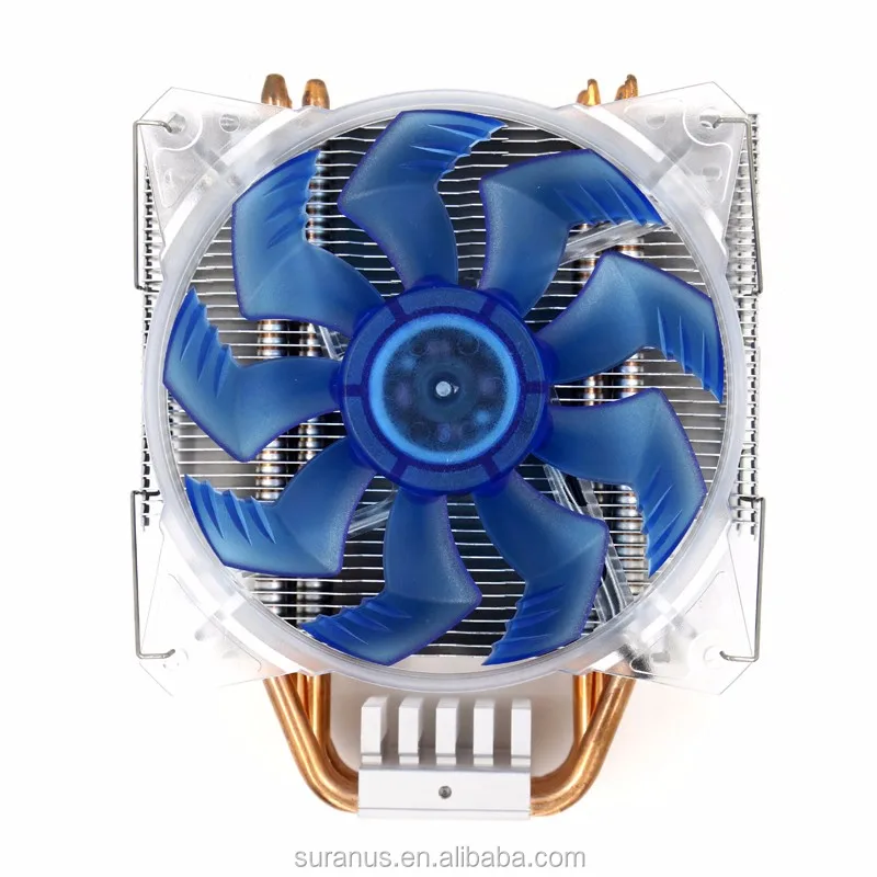 Рекламный алюминиевый корпус для компьютера, 12 В постоянного тока, кулер для процессора