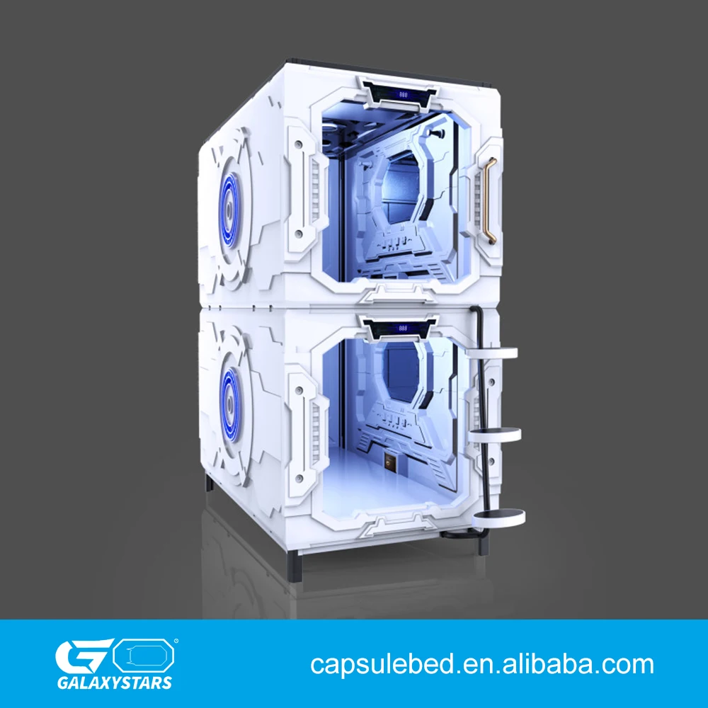 Technology vertical capsule single sleeping cabin bed sleep box for sale