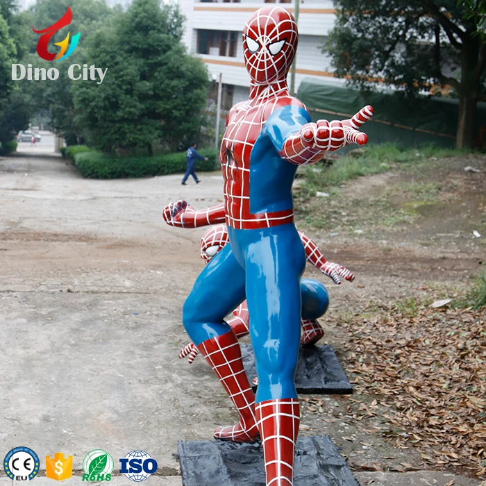 Resin Character Life Size Movie Superhero Statue for Exhibition