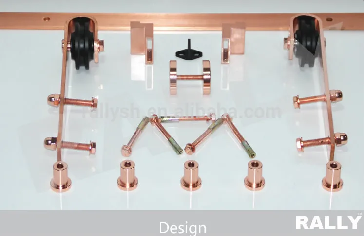 
American Style Wooden Sliding Barn Door For Custom Made 