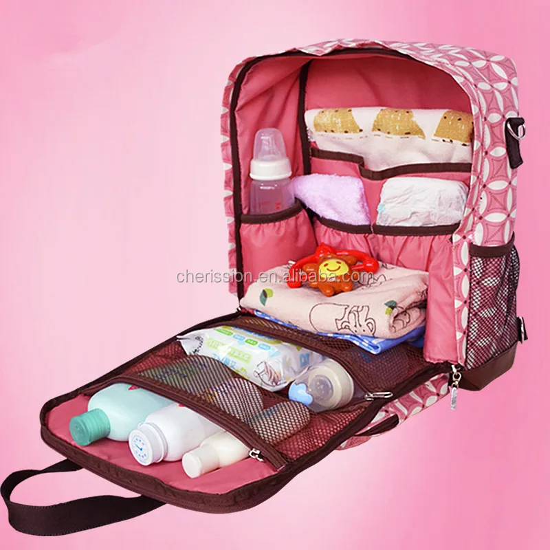 Fashionable Mummy Bag Baby Diaper Backpack