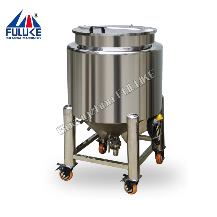 
 Высококачественный резервуар для хранения каустической соды FLK, резервуар из нержавеющей стали с открытым верхом, стальные контейнеры для хранения  