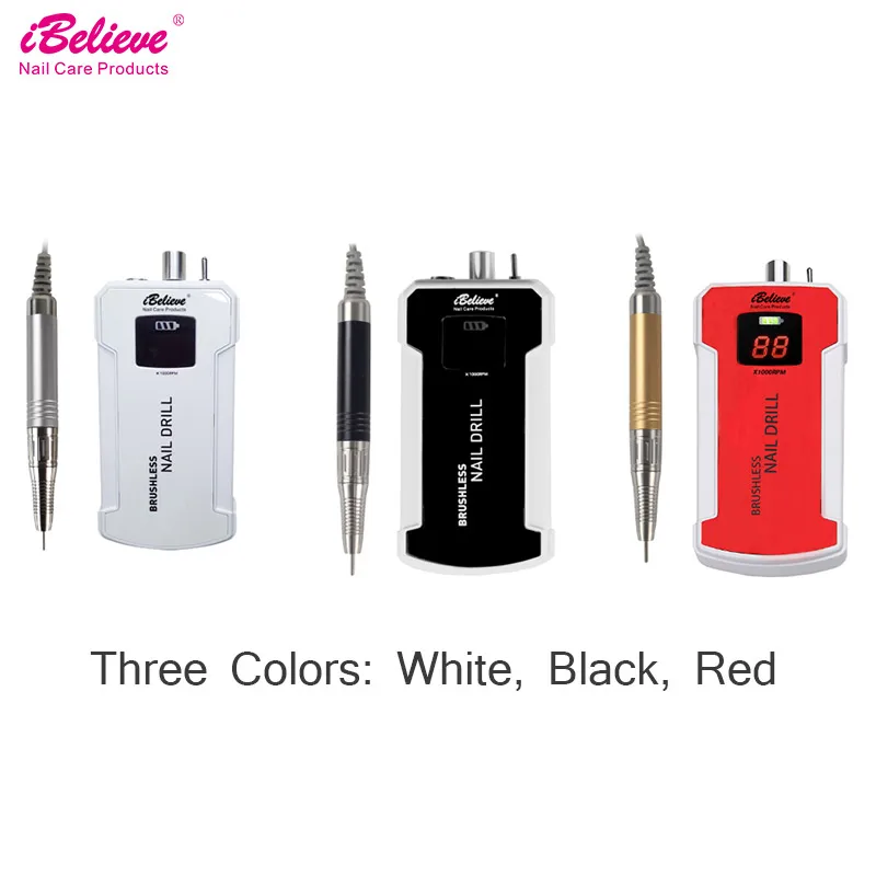 New Arrival 2019 Cordless 40000rpm portable electric nail drill professional