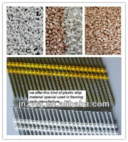 special PP modify plastic pellets granules for plastic strip framing nails