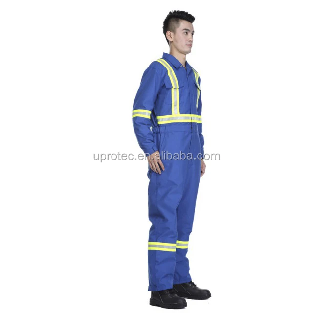 Nomex flame retardant high visibility fire retardant mine safety workwear clothing coveralls
