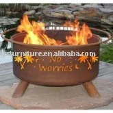 металл яма пожара барбекю ямы пожара на открытом играть