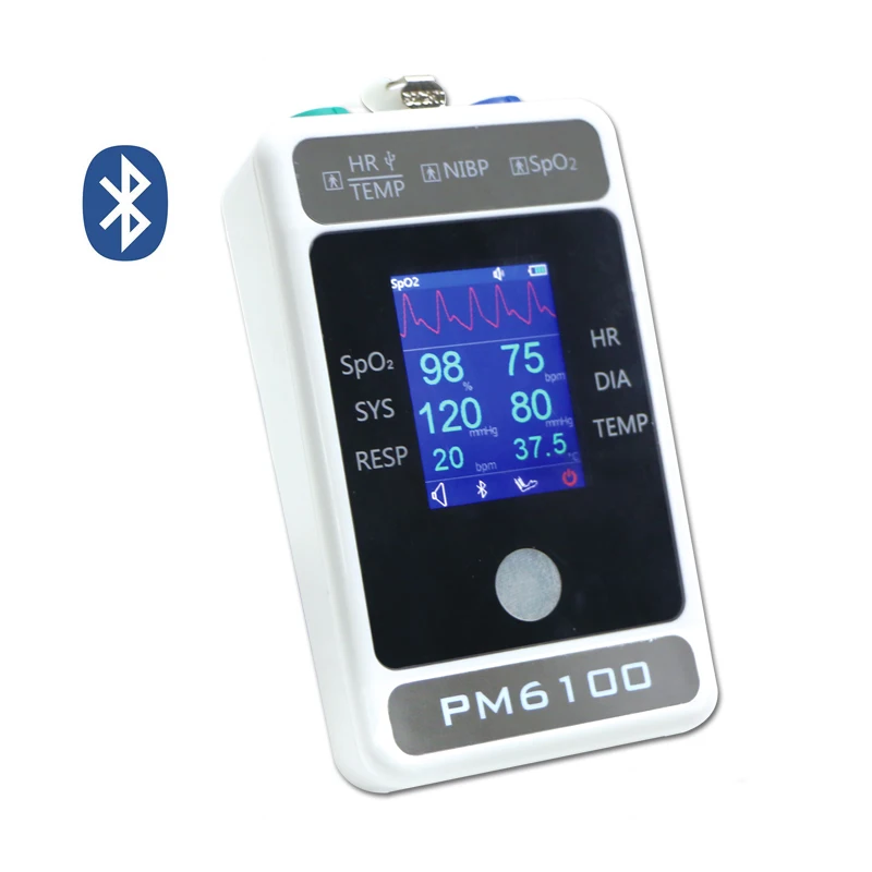 New PM6100 Hospital Portable parameter Monitoring instrument CE approved