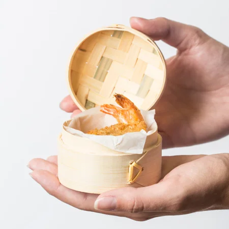 Dim sum gas food steamer,korea Craft bamboo steamer