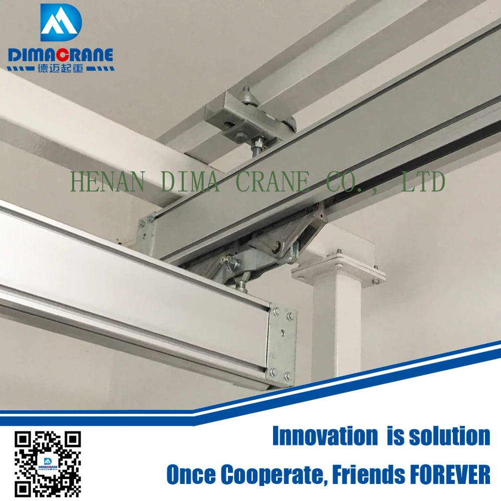 Top quality KBK-A aluminum rail girder overhead crane factory price