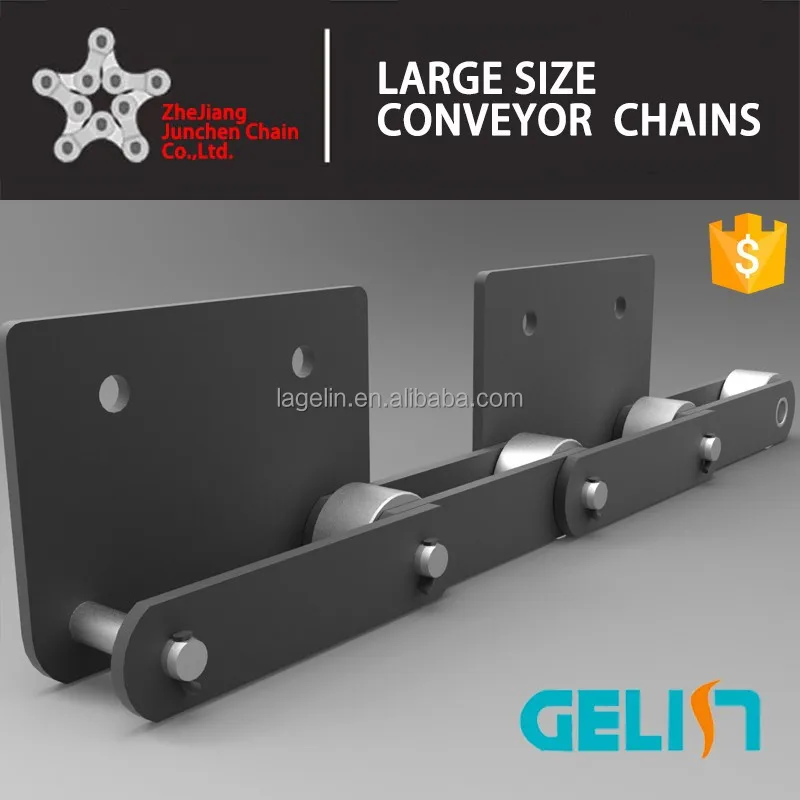 
OEM nonstandard custom chain Bucket wheel type stacker reclaimer conveyor chain 