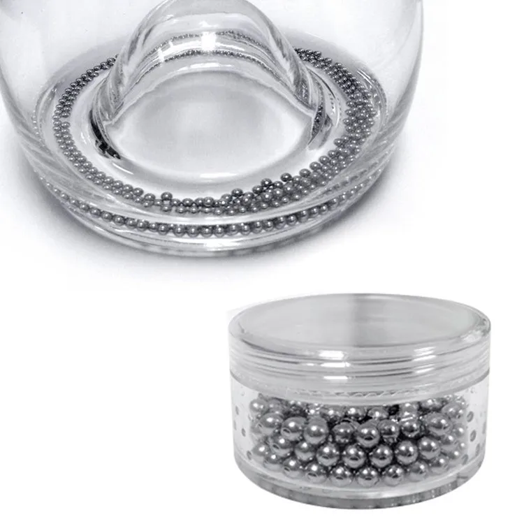 400 Reusable Stainless Steel Cleaning Beads for Cleaning Glass Bottles, Decanters, Vases, Carafes
