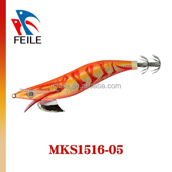 
glow Japanese hook squid jig 