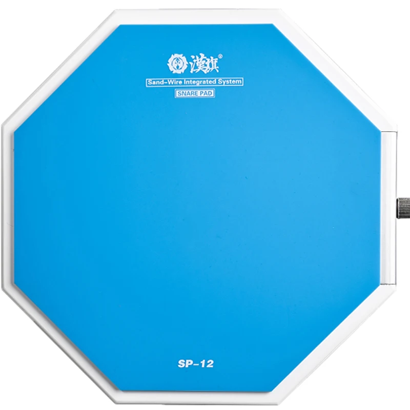 Custom HUN 12 inch Marching drum practice pad with adjustable snare system