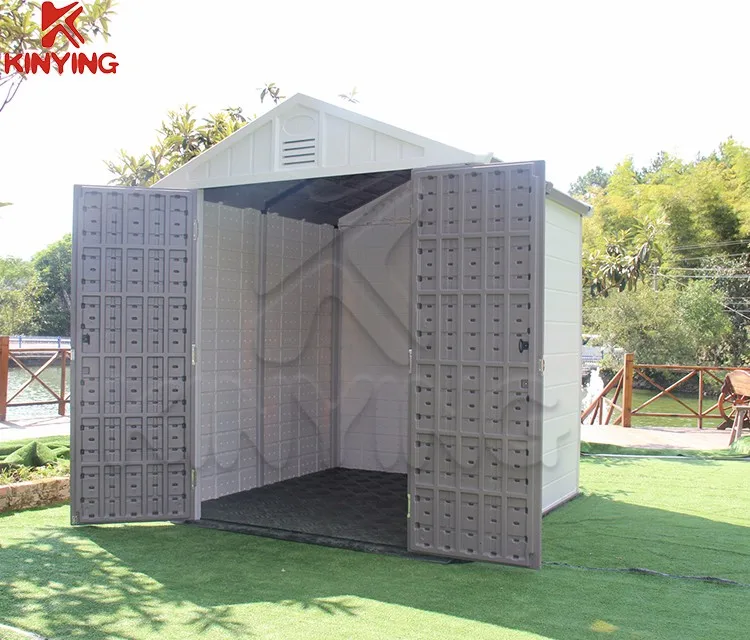 Уличный пластиковый прочный домик для хранения Kinying