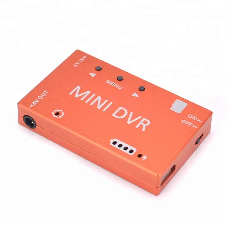FPV Mini DVR Video Audio Recorder FPV Recorder Built-in 3.7V 400mah Battery for FPV RC Multicopters Quadcopter VR Goggle