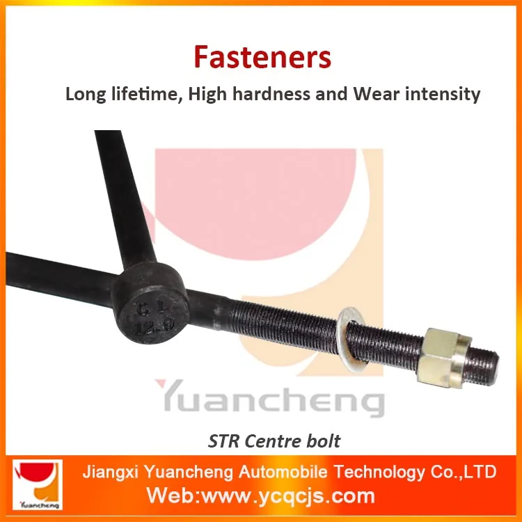 
Automotive Spare Part Truck Leaf Spring Auto Parts fastener 8.8 grade black nuts washer and bolts 