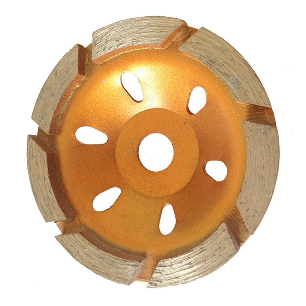 Single Row Diamond Grinding Cup Wheel 4 Inch Diamond Grinding Blade / Disk