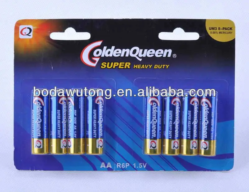 
r6 carbon zinc battery 