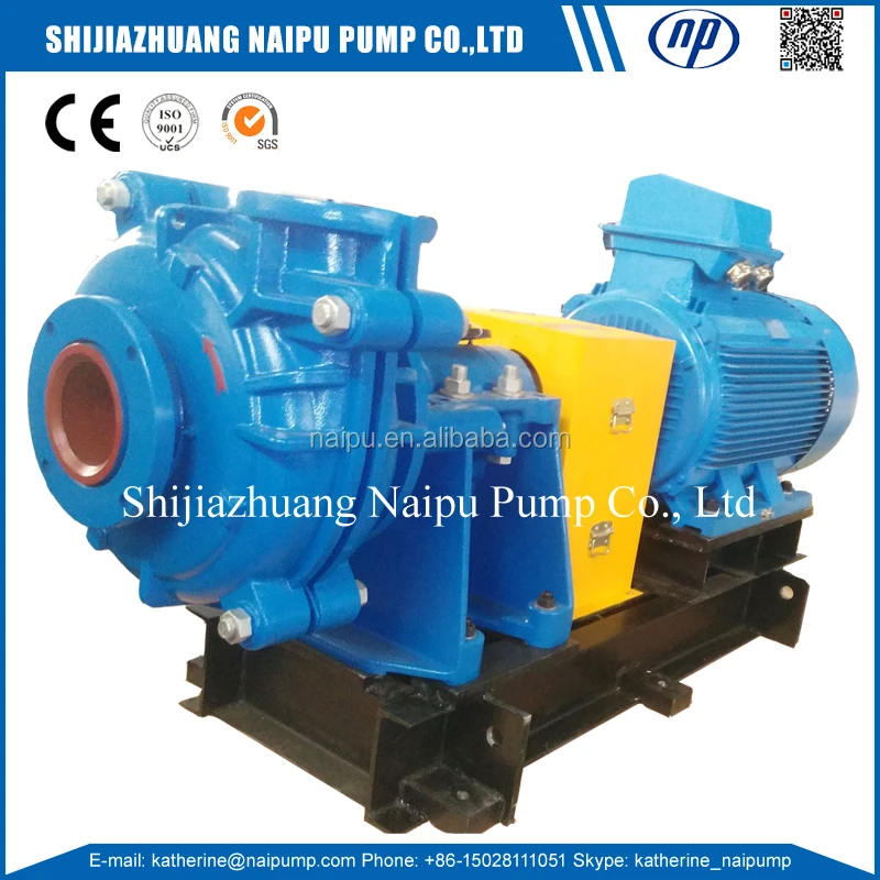 6 / 4 EE - NPAHE Frame Mounted End Suction Bare Shaft Slurry Pumps