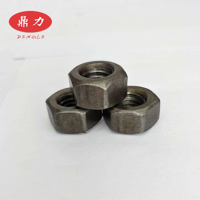 Hebei Handan factory Manufacturer ANSI b18.2.2 standard  Plain Hex nut